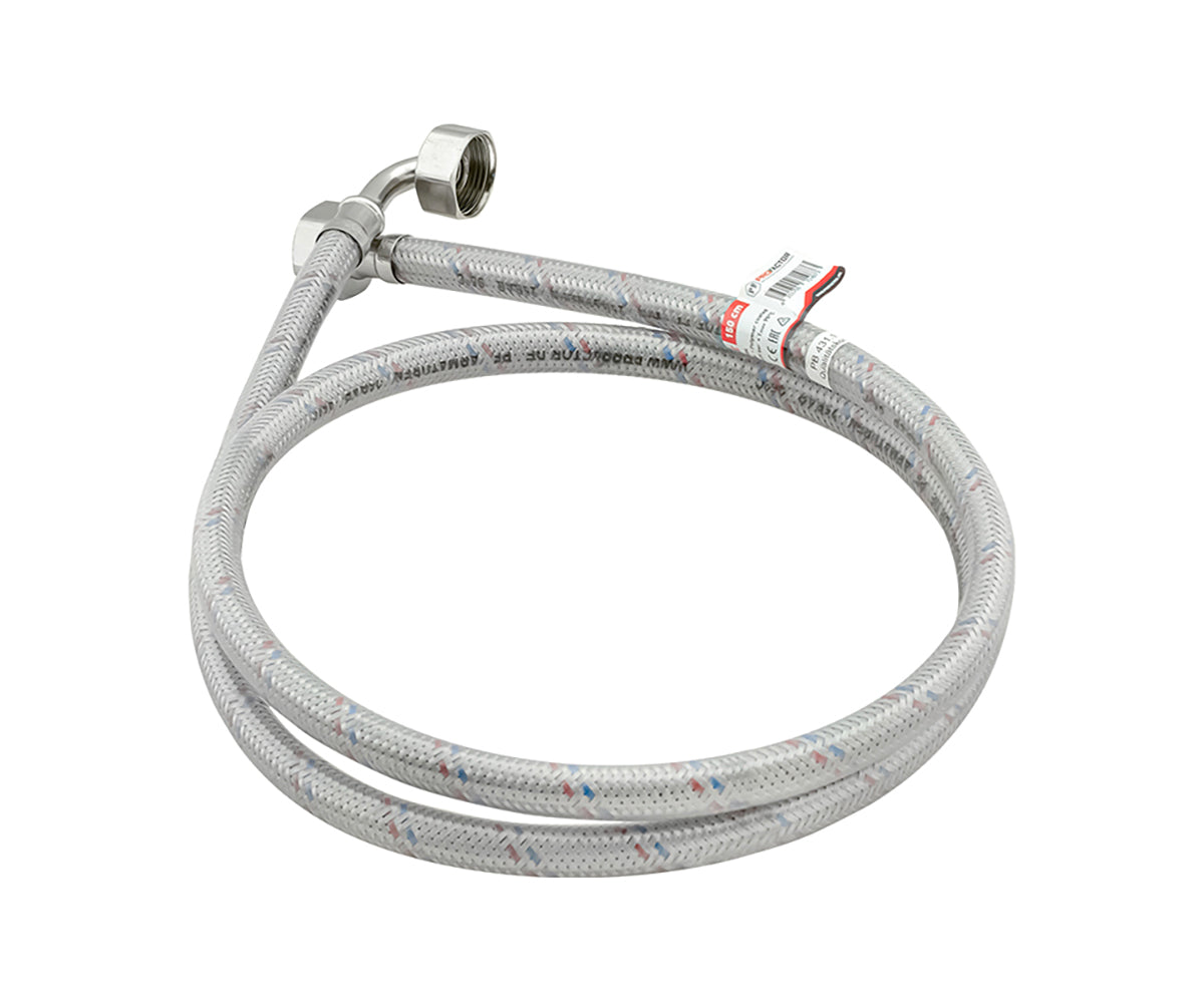 Flexible connection «LUXE» for washing machines with angle connection ¾" — PF WFH 591.100, ракурс 2