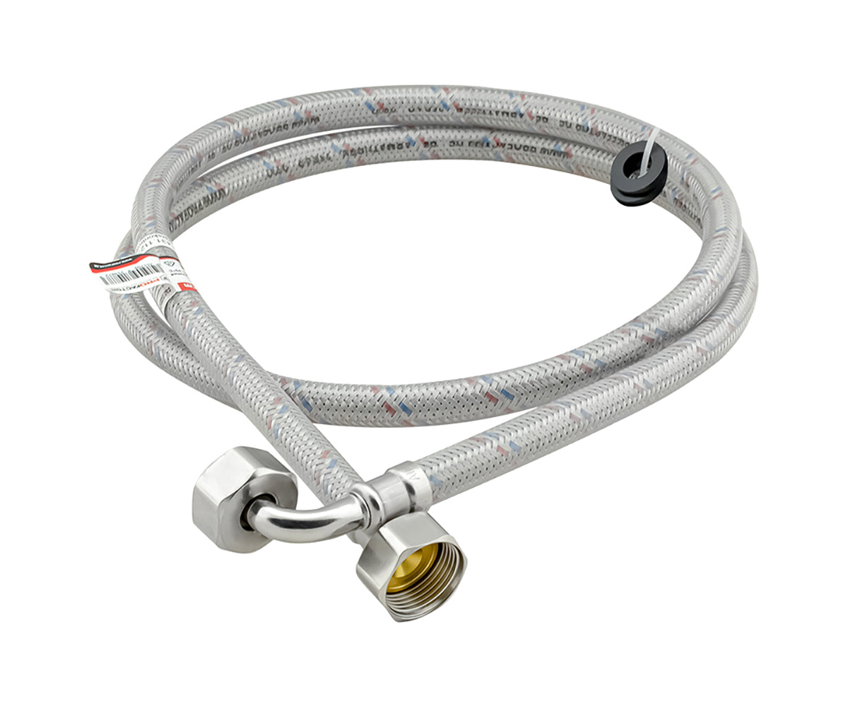 Flexible connection «LUXE» for washing machines with angle connection ¾" — PF WFH 591.150, ракурс 1