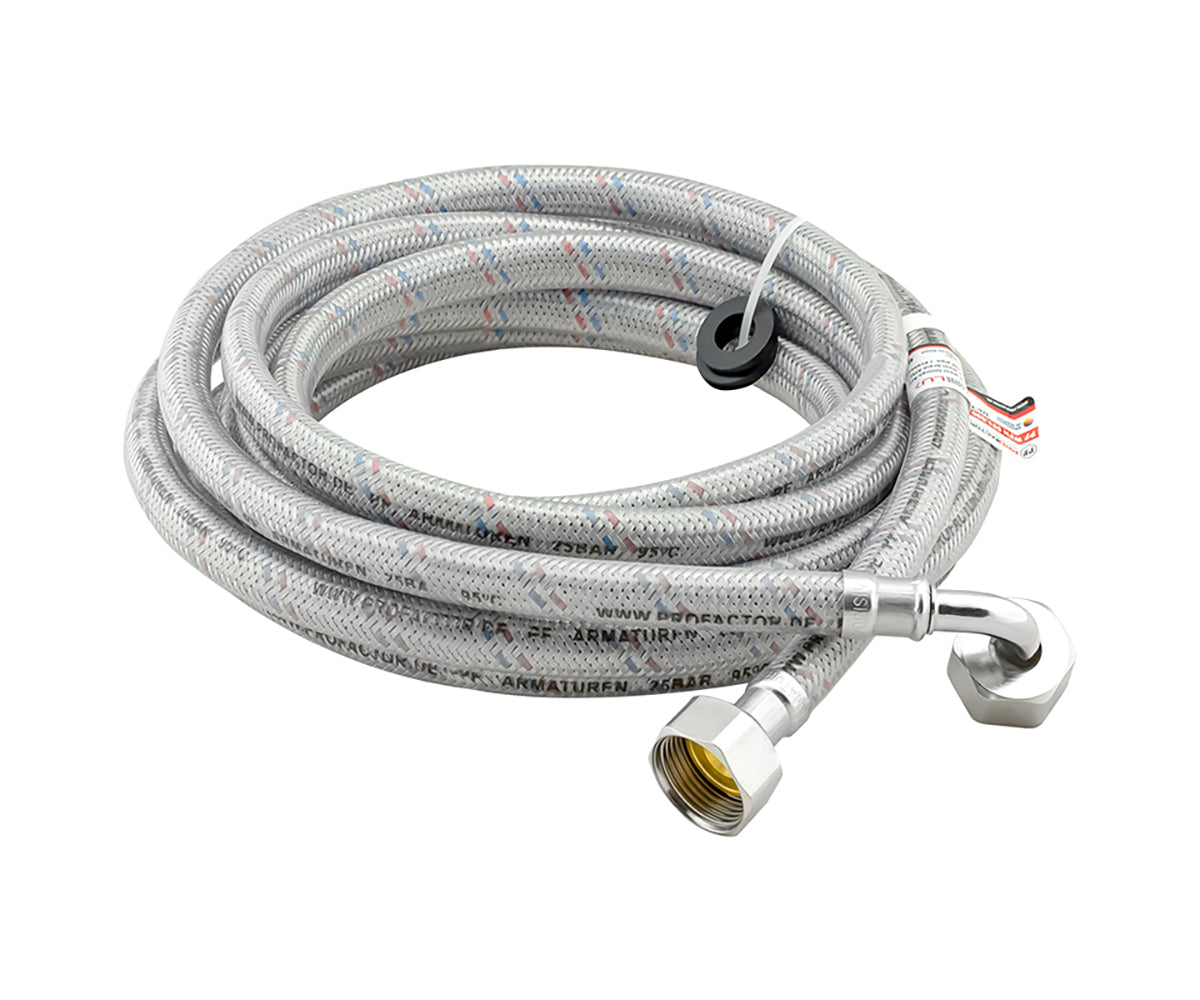 Flexible connection «LUXE» for washing machines with angle connection ¾" — PF WFH 591.200, ракурс 1