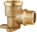 Wall plate elbow F/M