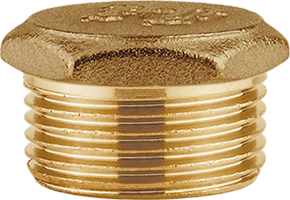 Male threaded cap